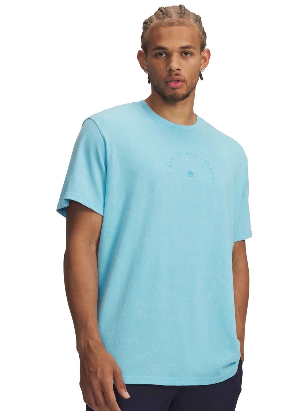 UNDER ARMOUR Printed Round Neck Relaxed Fit Tshirts-picture-21