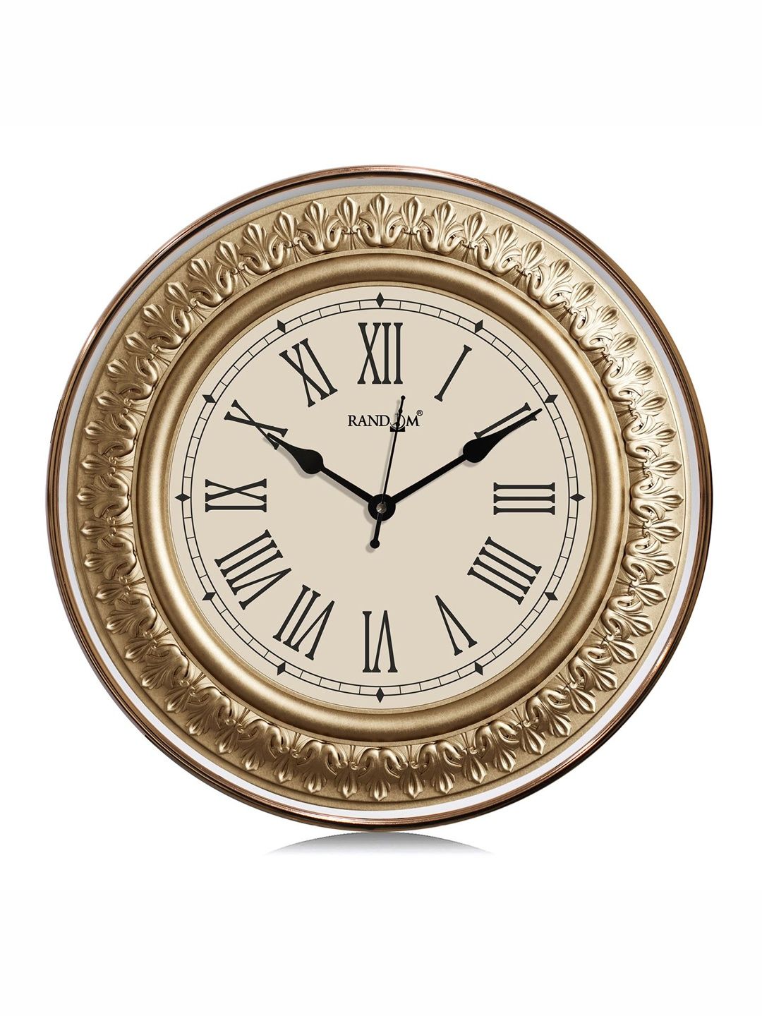 RANDOM Multicoloured & Gold-Toned Embellished Wall Clock-picture-5