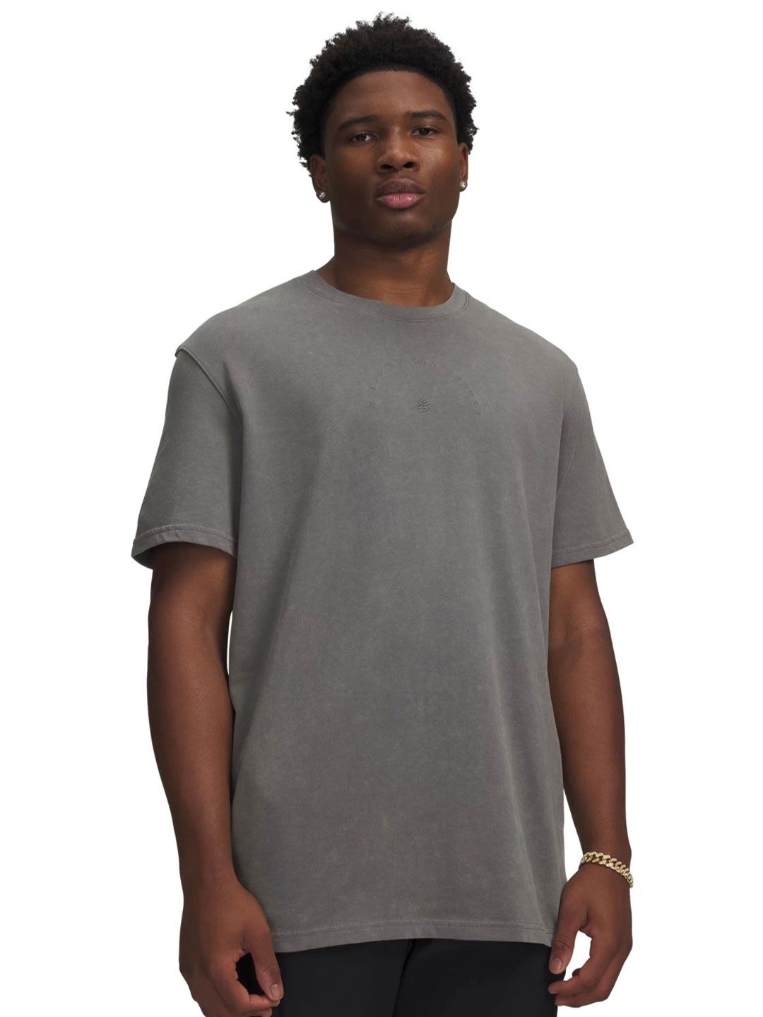 UNDER ARMOUR Men Round Neck Relaxed Fit Tshirts-image-19
