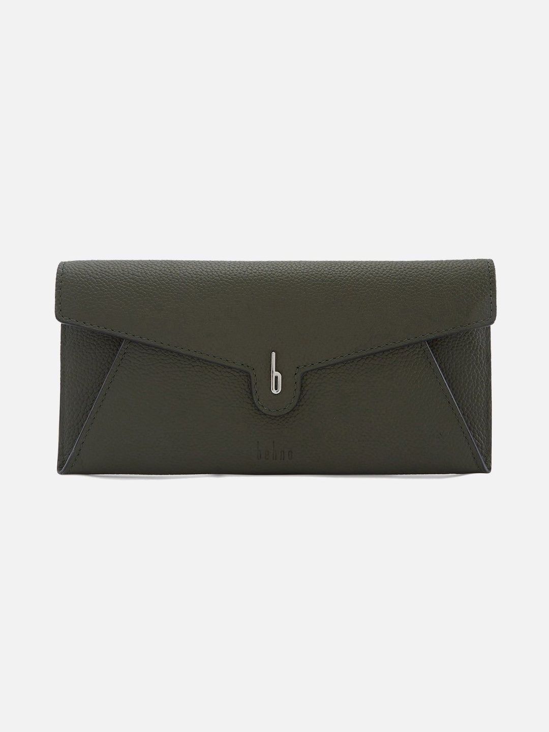 behno New York Unisex Textured Leather Envelope-picture-54