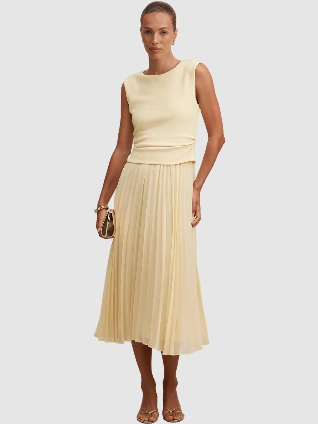 Forever New A-Line Midi Dress-picture-31