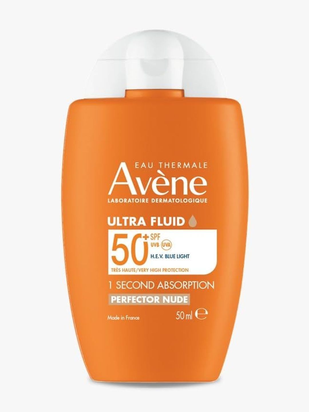 Avene Ultra Fluid SPF 50+ Perfector Tinted Sunscreen - 50 ml-image-1