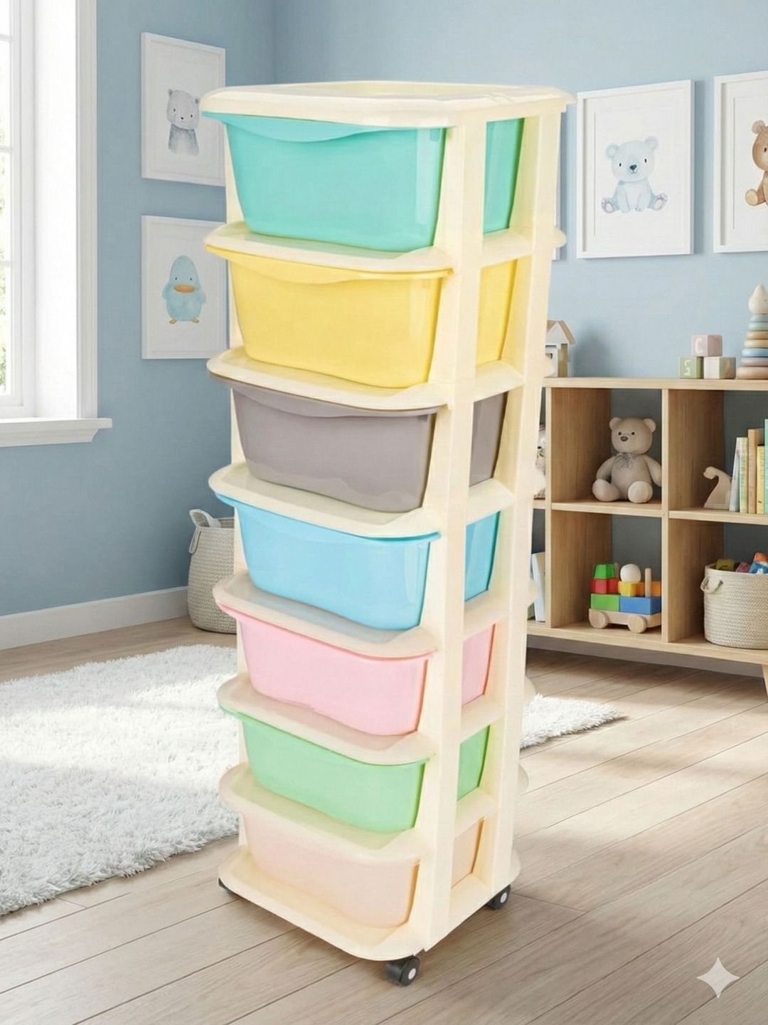 PSA Multicoloured Set of 1 Regular Multi-Utility Organisers-image-33