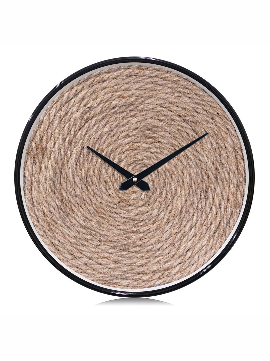 RANDOM Multicoloured & Brown Textured Wall Clock-image-45