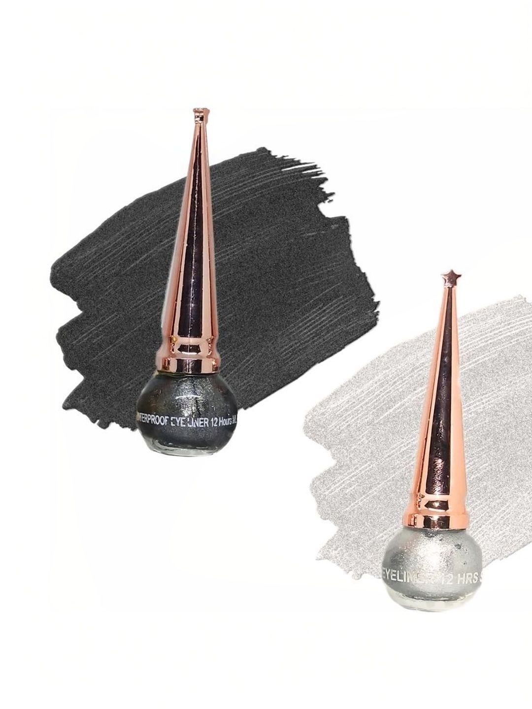 Acca Kappa Set Of 2 Smudge Proof Long-Lasting Eyeliner - 8 ml Each - Black & White-image-28