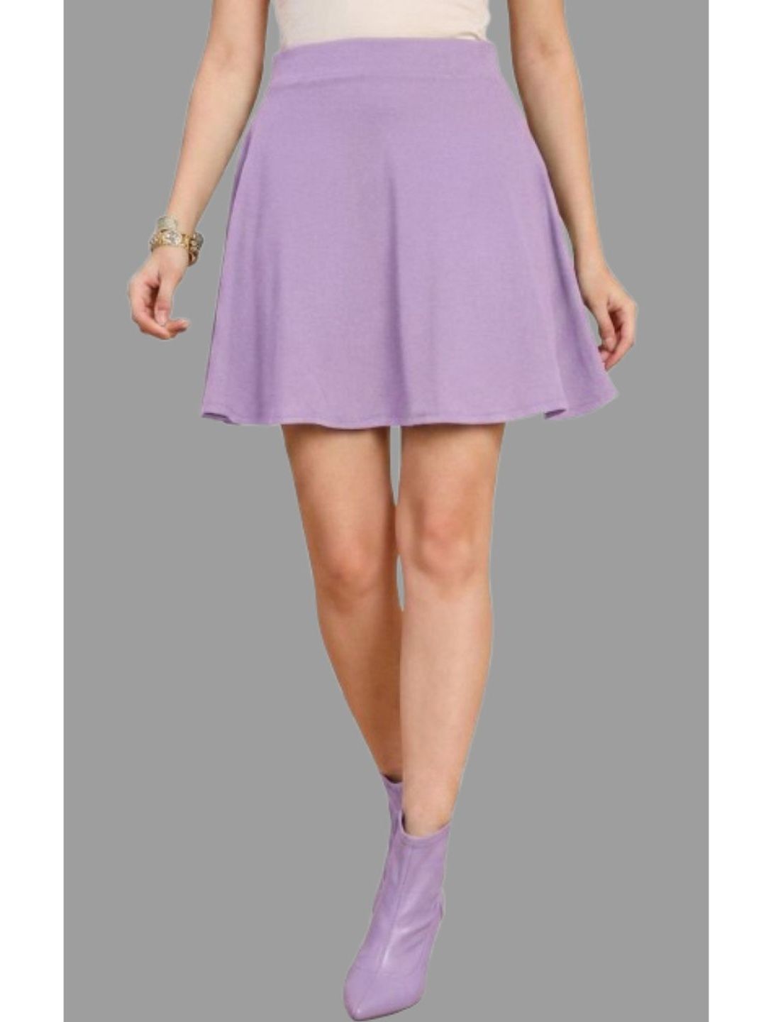 SRISARAS Women Mini Flared Skirt-picture-22