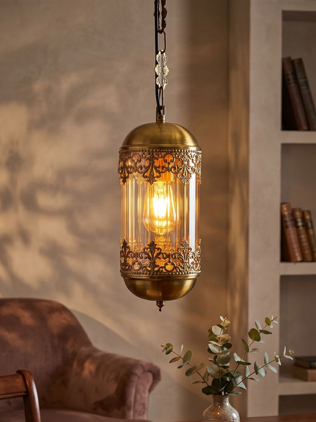 Mufasa Bronze-Toned Aluminium Ceiling Lamp-image-16