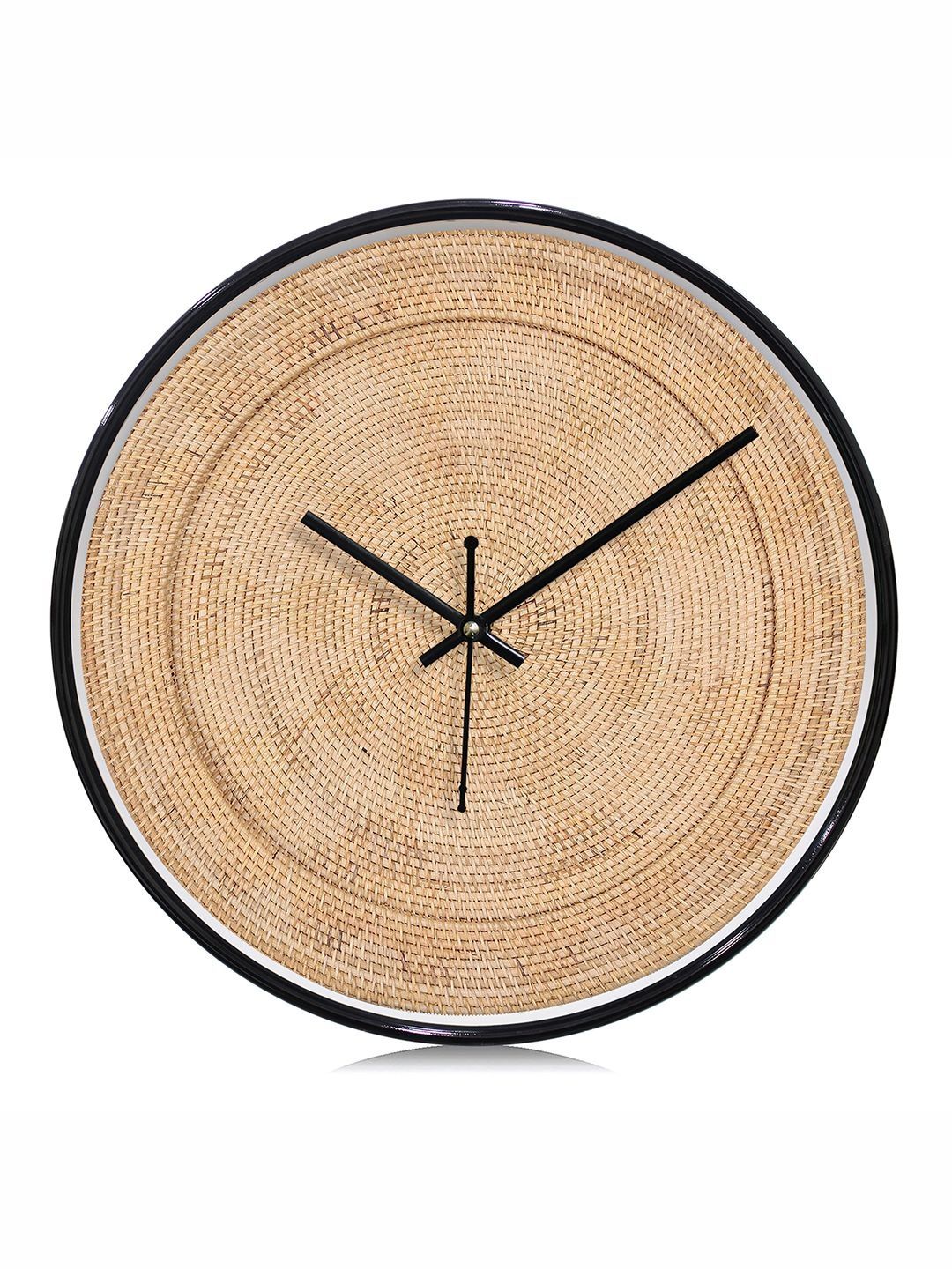 RANDOM Multicoloured & Black Textured Wall Clock-picture-23