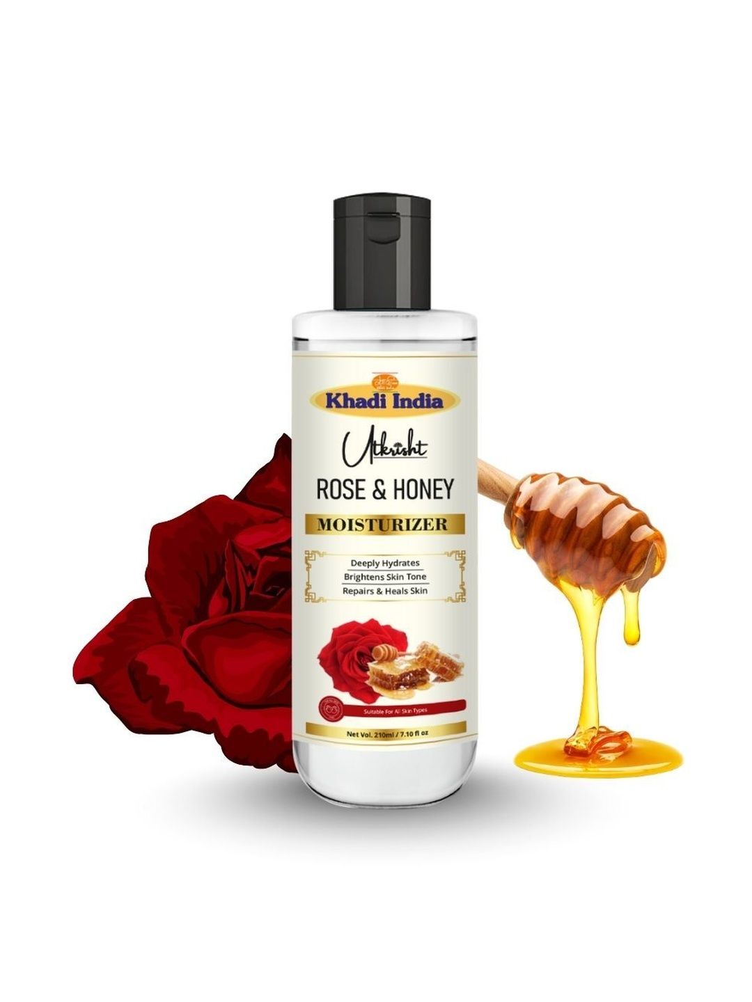 Utkrisht Rose & Honey Moisturizer - 200 ml-image-19