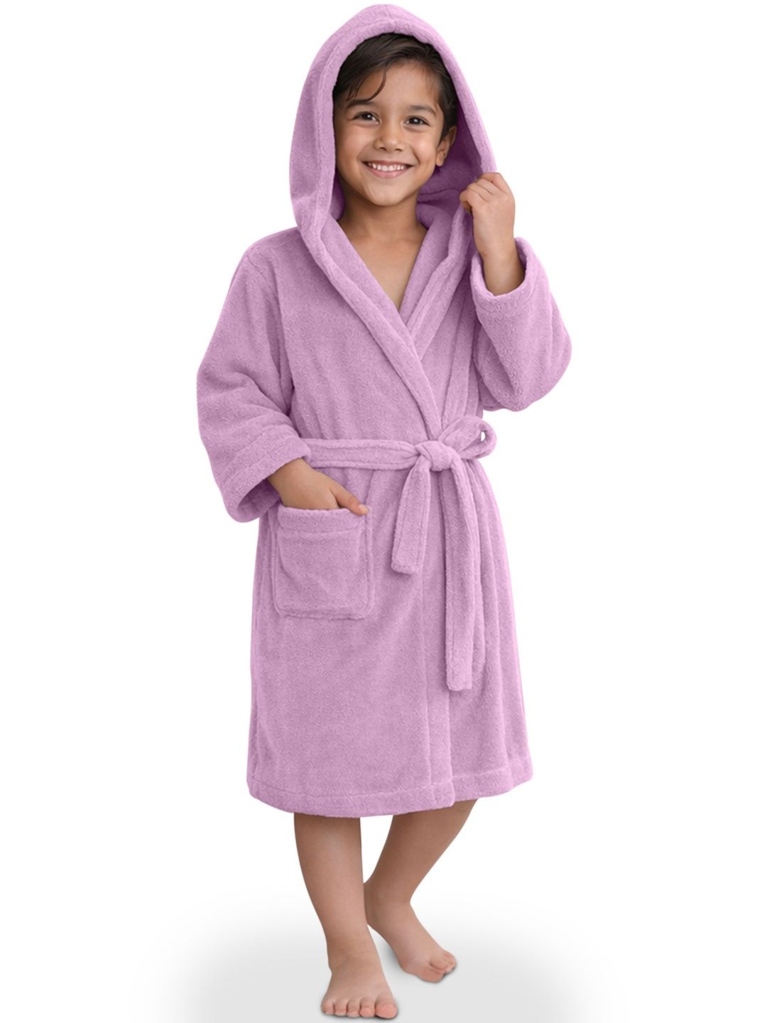 HOUSSE Kids Knee Length Bath Robe & Wraps-picture-21