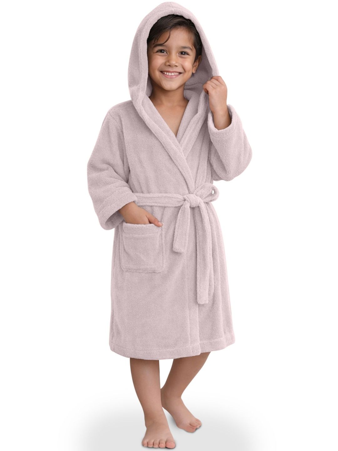 HOUSSE Kids Knee Length Bath Robe & Wraps-picture-30