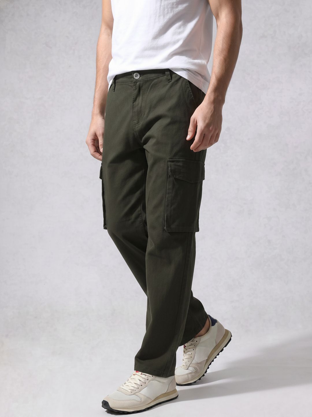 WROGN Men Cargos Trousers-image-48