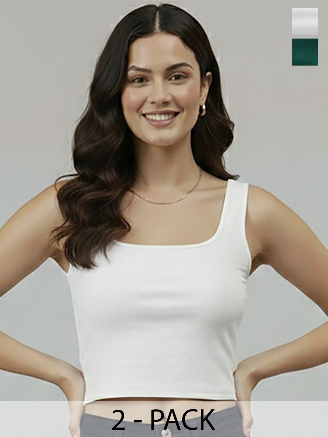 SZN Cotton Tank Crop Top-picture-29