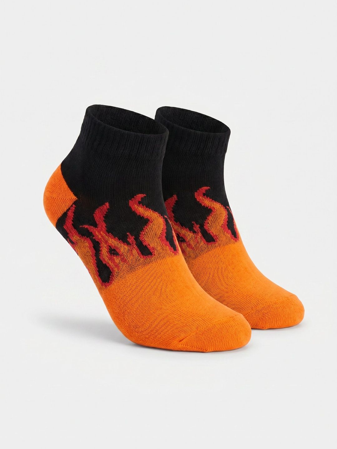 Moda Rapido Men Cotton Blend Patterned Ankle Length Socks-picture-26