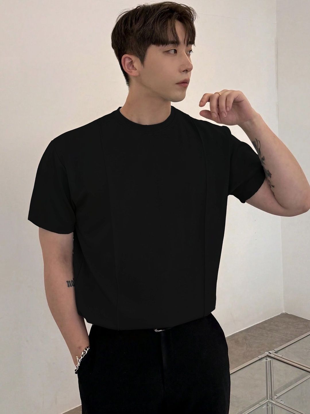 HOODLER Men Pockets T-shirt-image-14