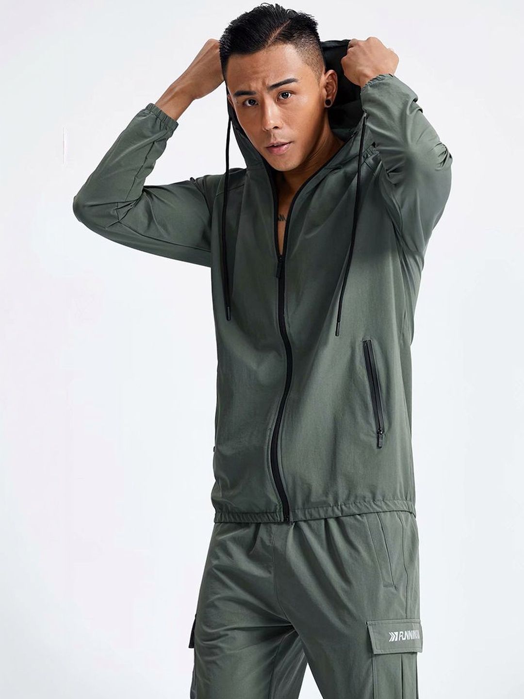 ath.PULSE Men Lightweight Training or Gym Sporty Jacket-image-34