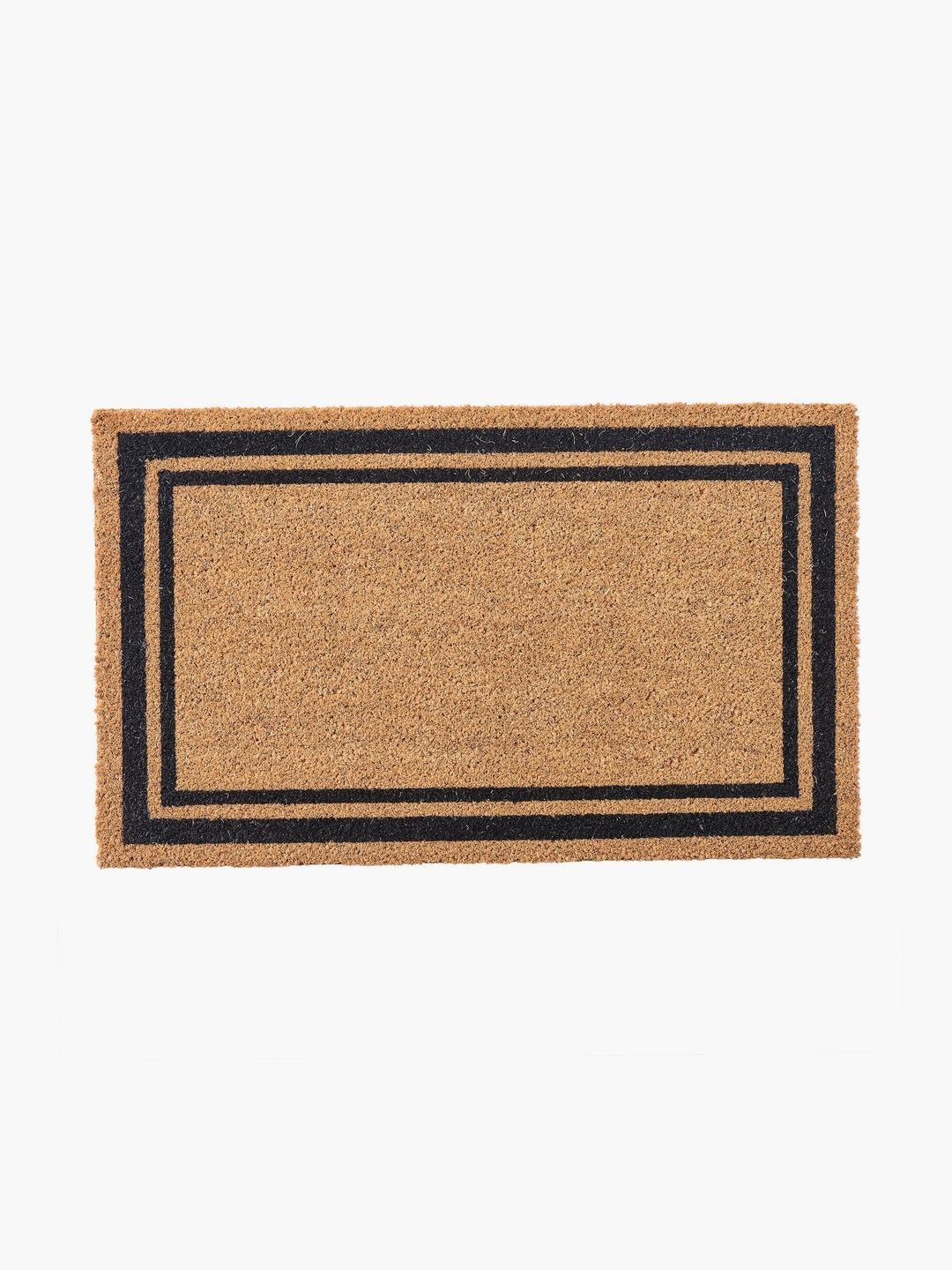 Home Centre Stencila Brown & Black Textured Coir Doormat-picture-11