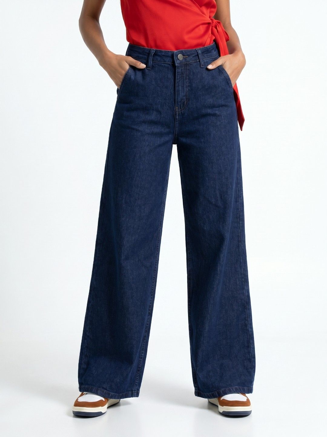 glitchez Women Wide Leg Jeans-picture-34