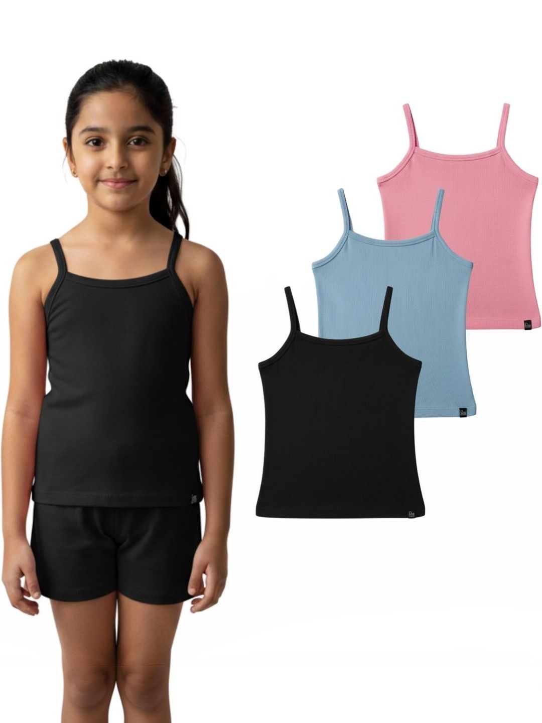 adore a boo United Colors of Benetton Girls Pack Of 2 Camisoles-picture-28