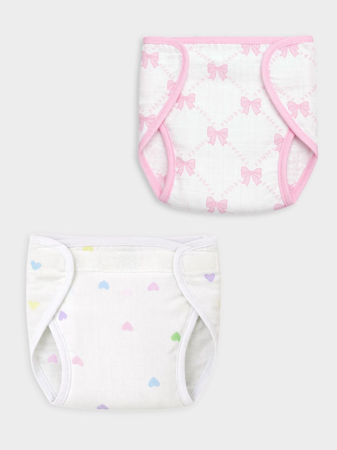 MiArcus Set Of 2 Printed Pure Cotton Diaper Covers-picture-29