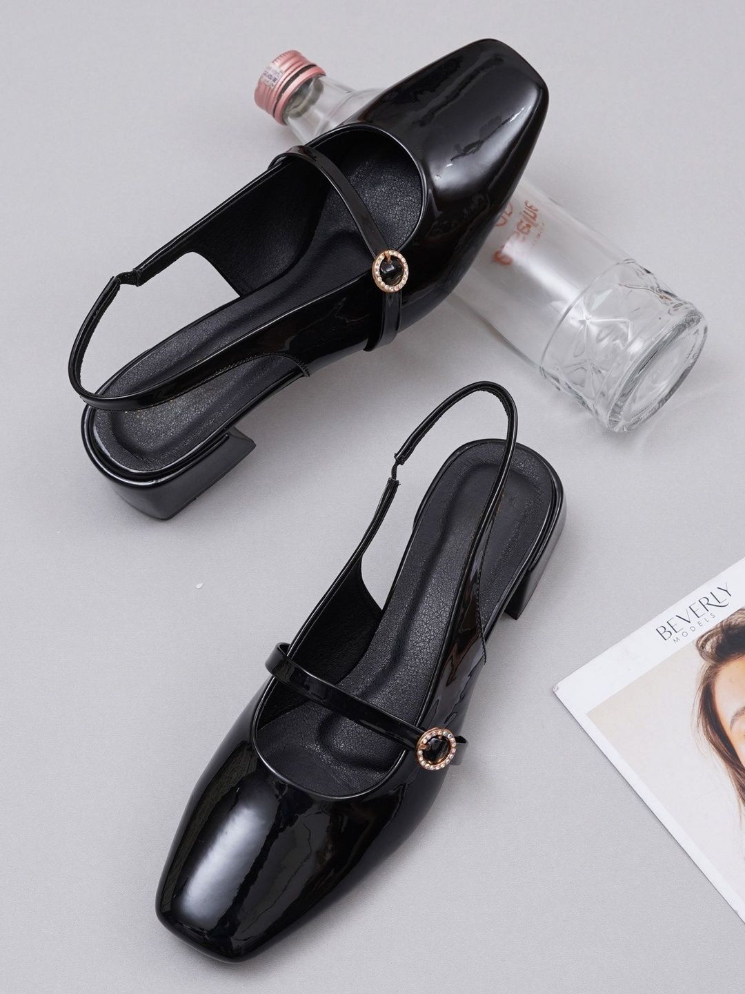 Try Me Block Pumps with Buckles-picture-13
