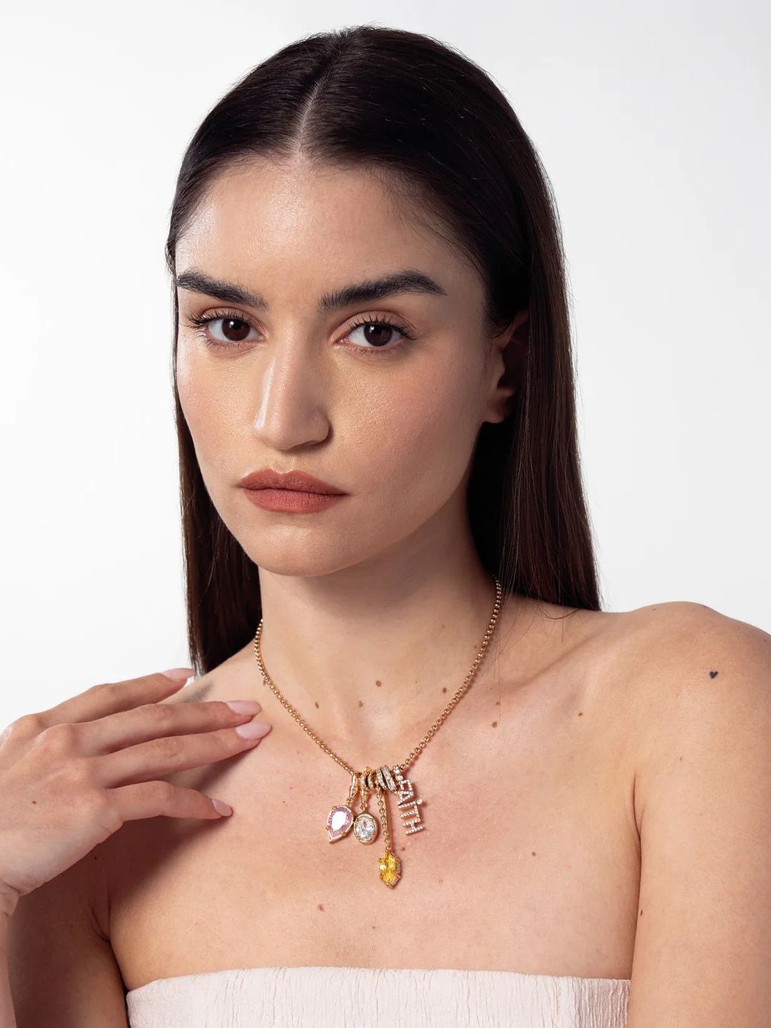 Amama Brass Gold-Plated Necklace-picture-10