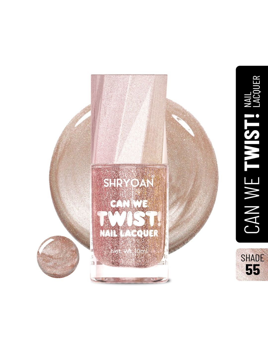 SHRYOAN Can We Twist Long Lasting Nail Polish - 10 ml - Shade-55-image-27