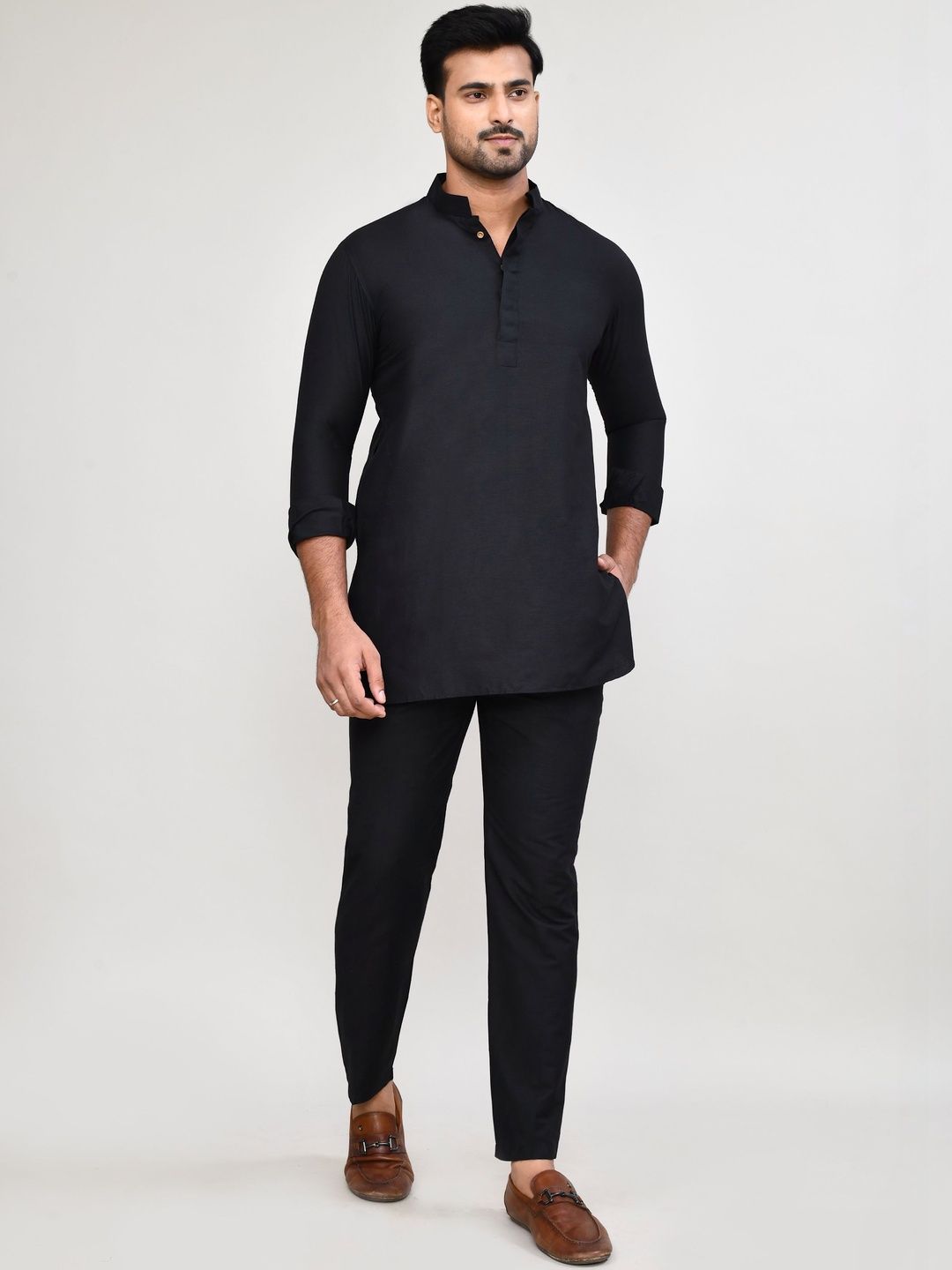 HERE&NOW Men Pathani Kurta-picture-50