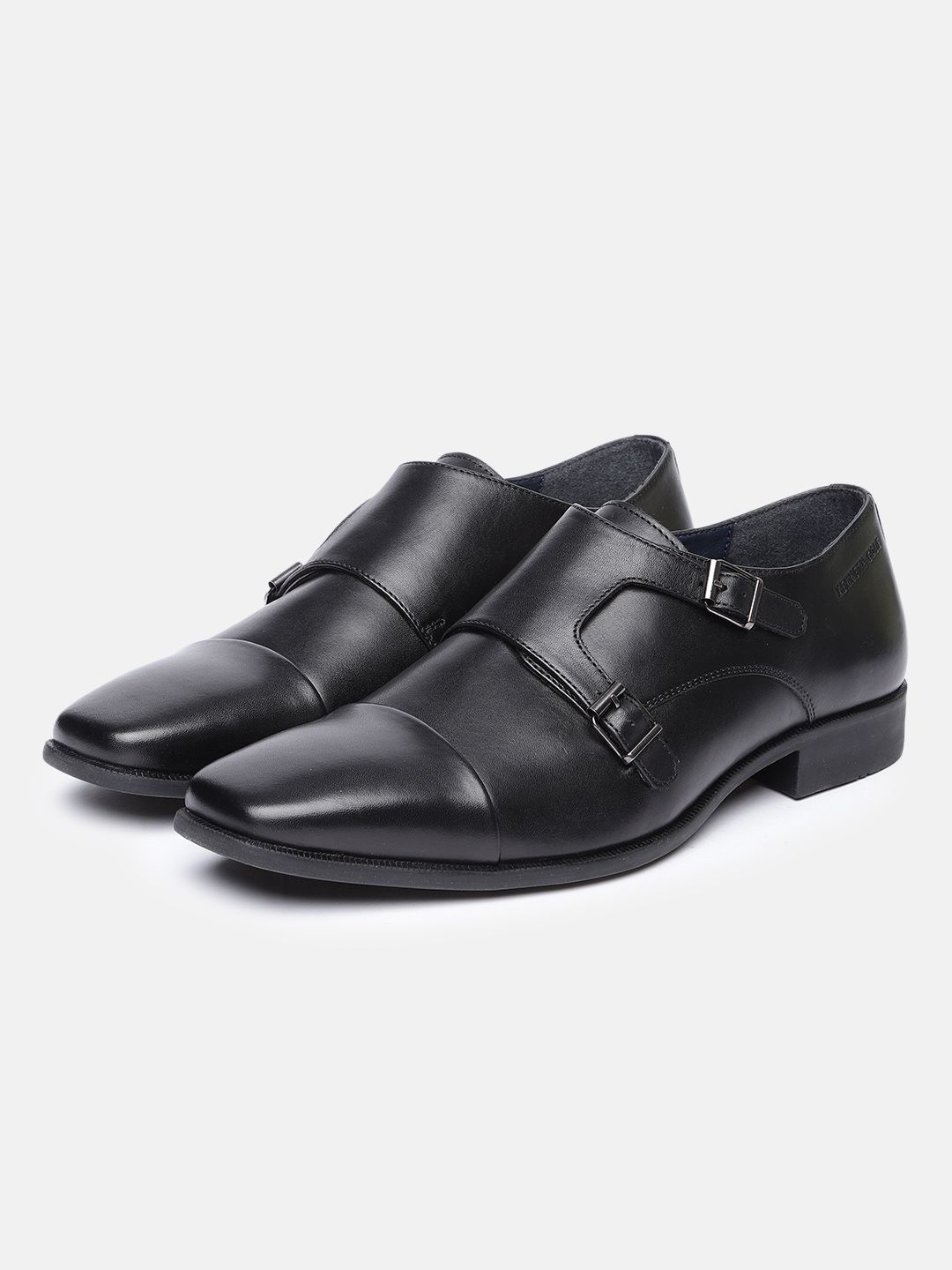 Kenneth Cole Men Leather Formal Monk Shoes-image-17