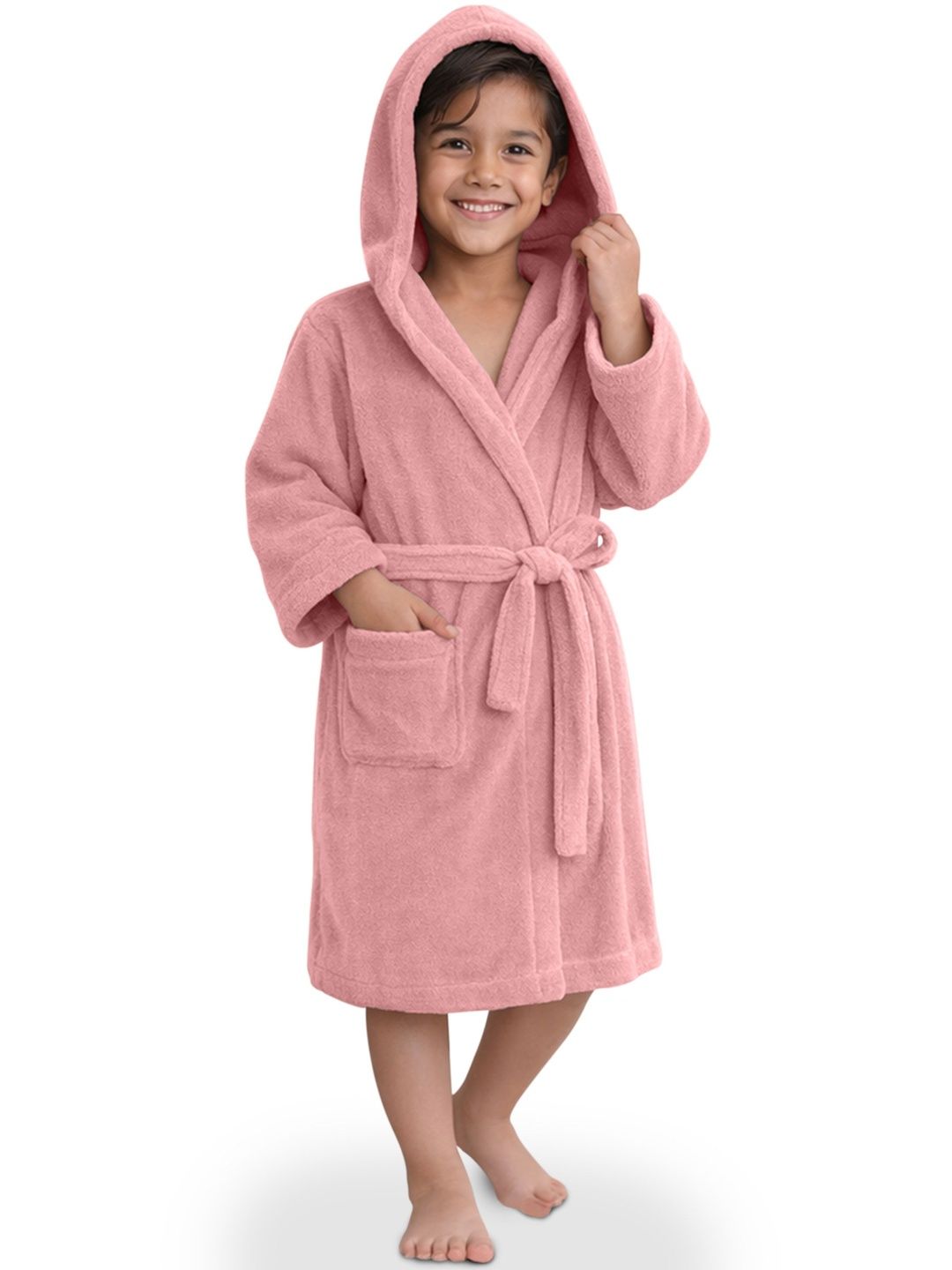 HOUSSE Kids Knee Length Bath Robe & Wraps-picture-13
