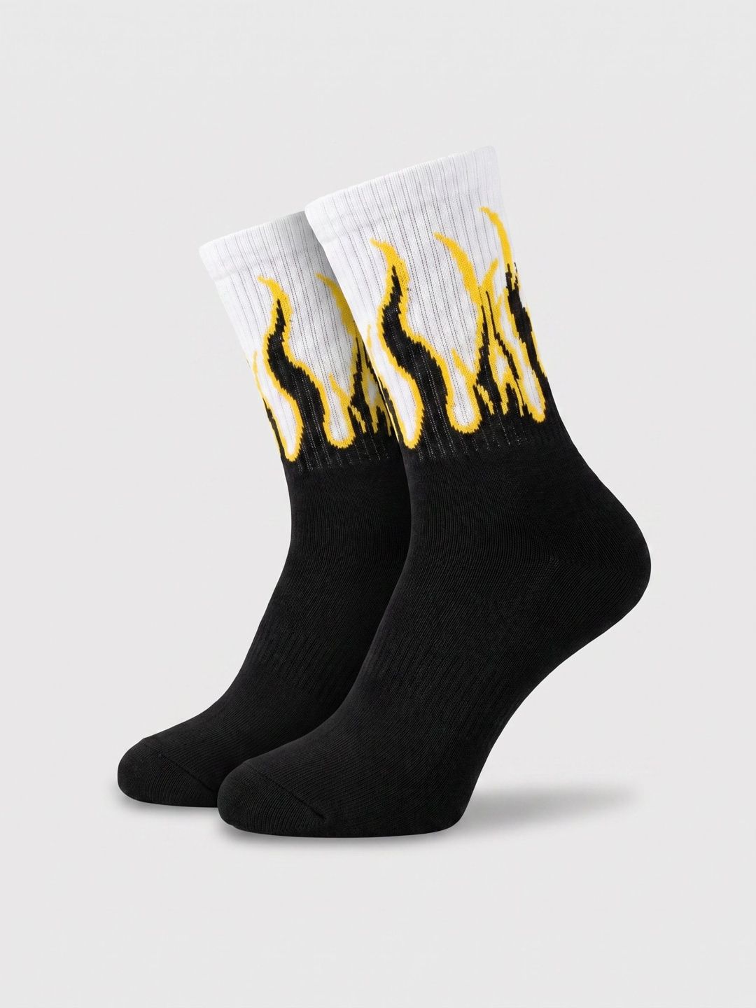 Moda Rapido Men Cotton Blend Patterned Calf Length Socks-picture-56