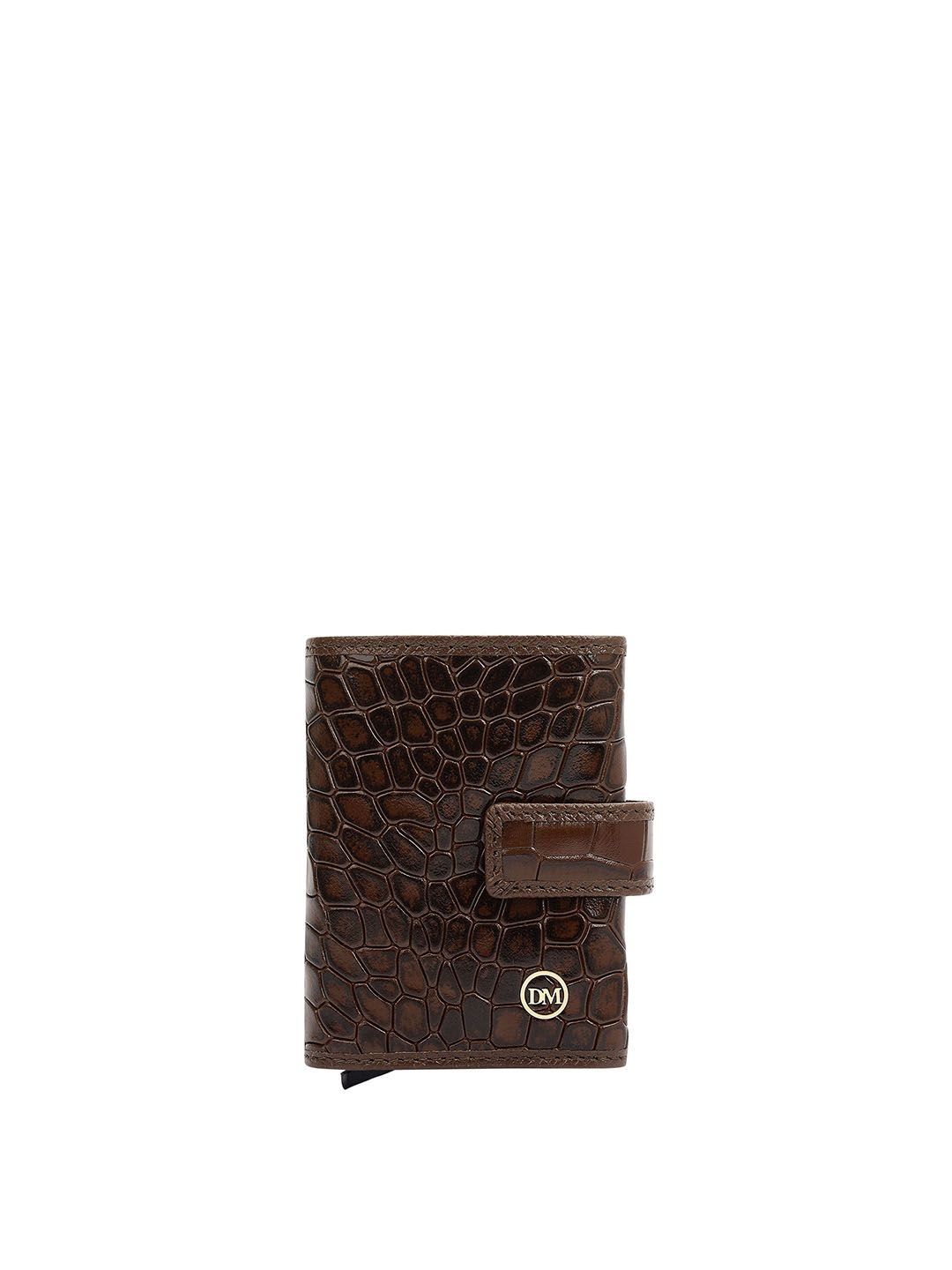 Da Milano Men Textured Leather Card Holder-picture-52