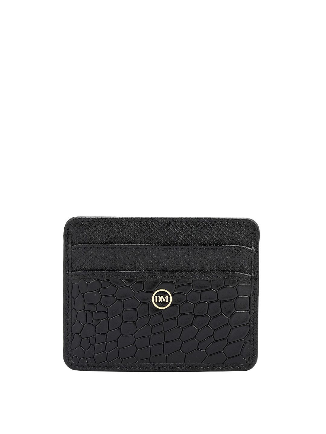 Da Milano Men Textured Leather Card Holder-image-23