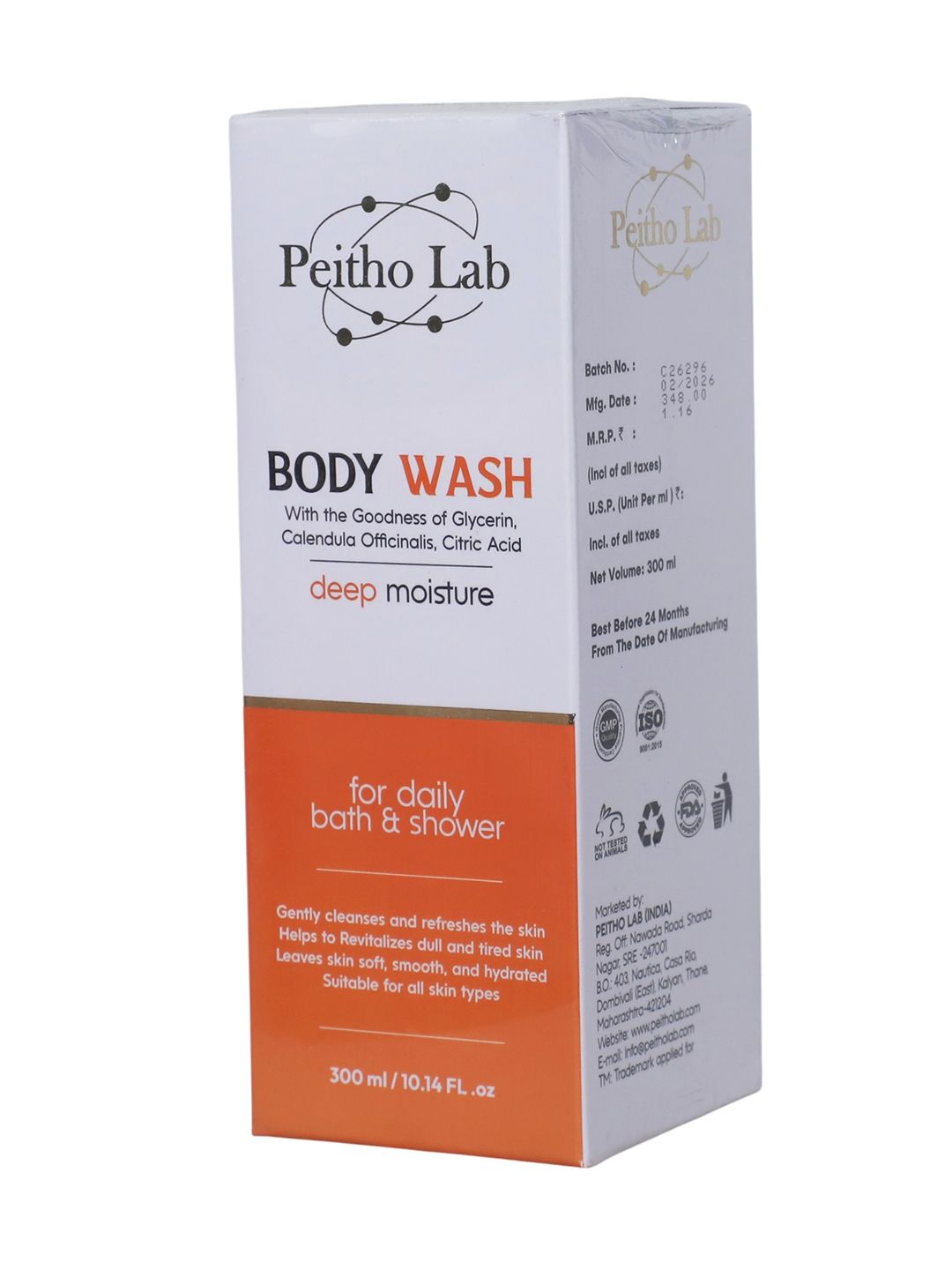 Peitho Lab Deep Moisture Body Wash - 300 ml-image-21