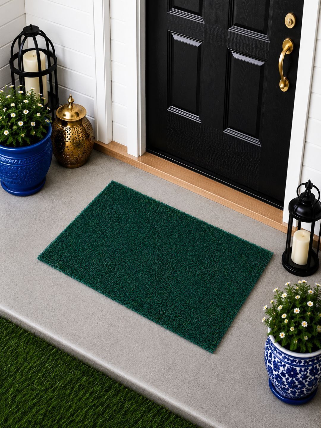Status Green Textured Anti-Slip Doormat-picture-43