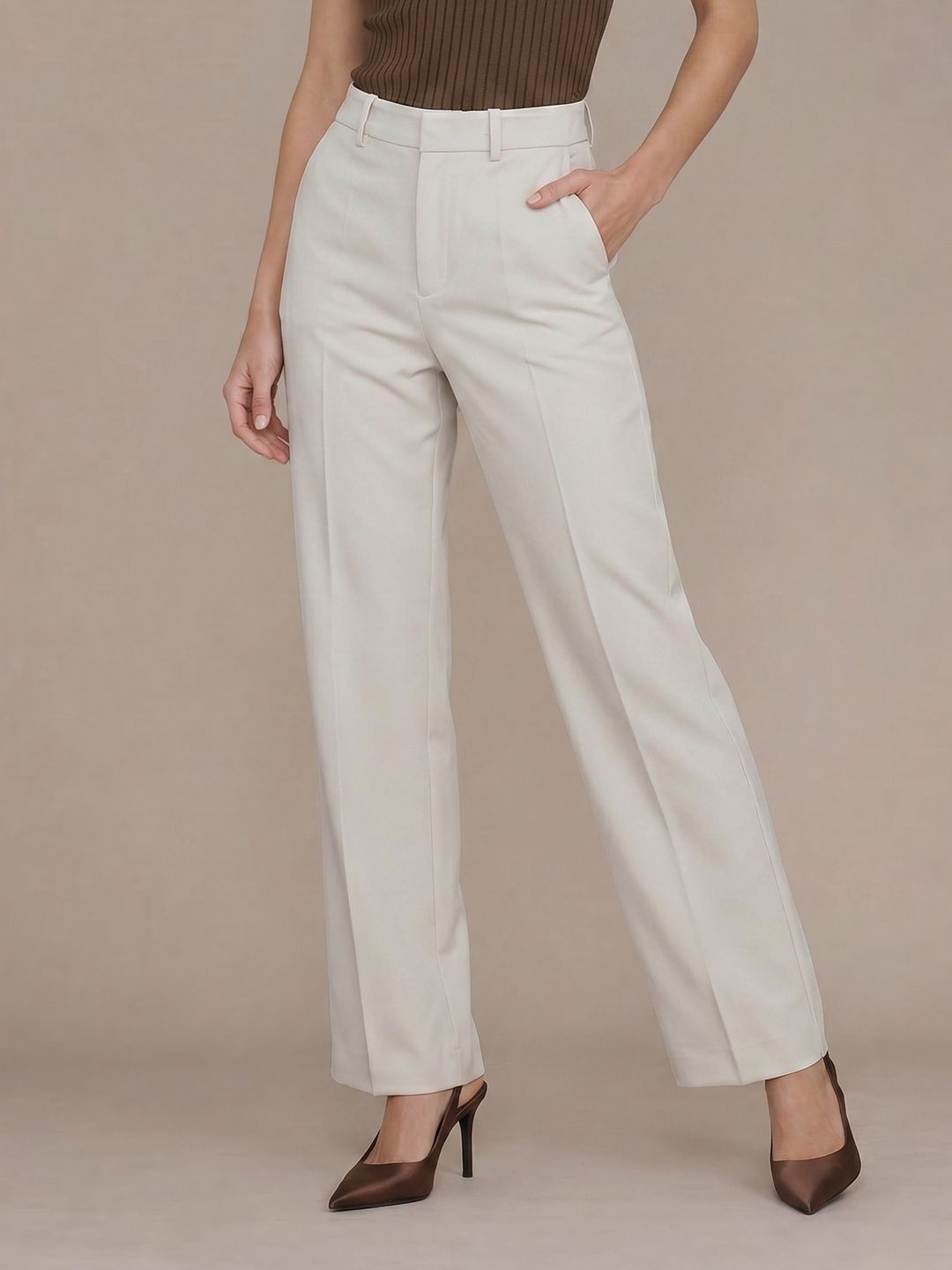 MANGO Women Parallel Trousers-picture-58