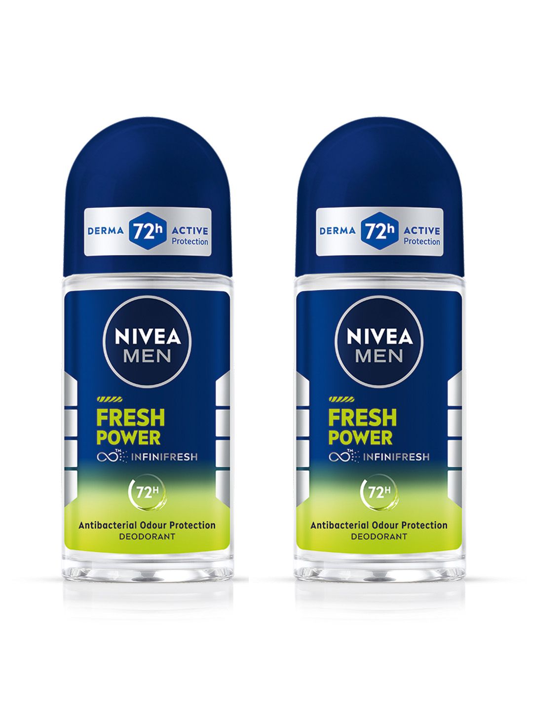 Nivea Men Set of 2 Fresh Power Roll-On - 50 ml each-picture-42