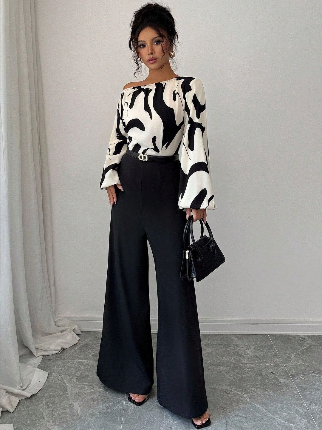 AmorLuxe Printed Basic Jumpsuit-picture-14