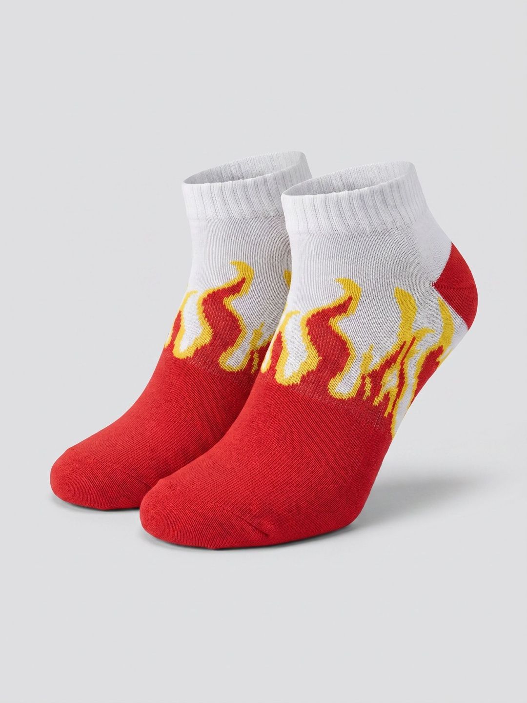 Moda Rapido Men Cotton Blend Patterned Ankle Length Socks-picture-46