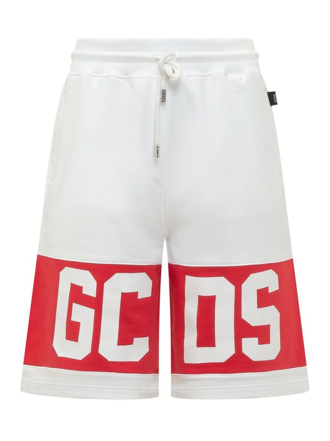 White Logo Shorts-image-23