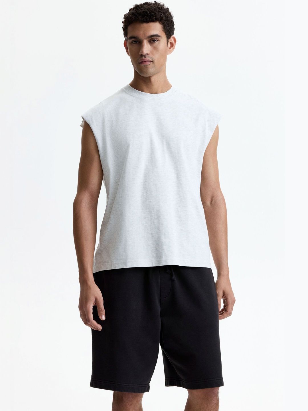 H&M Relaxed Fit Cotton Shorts-picture-42