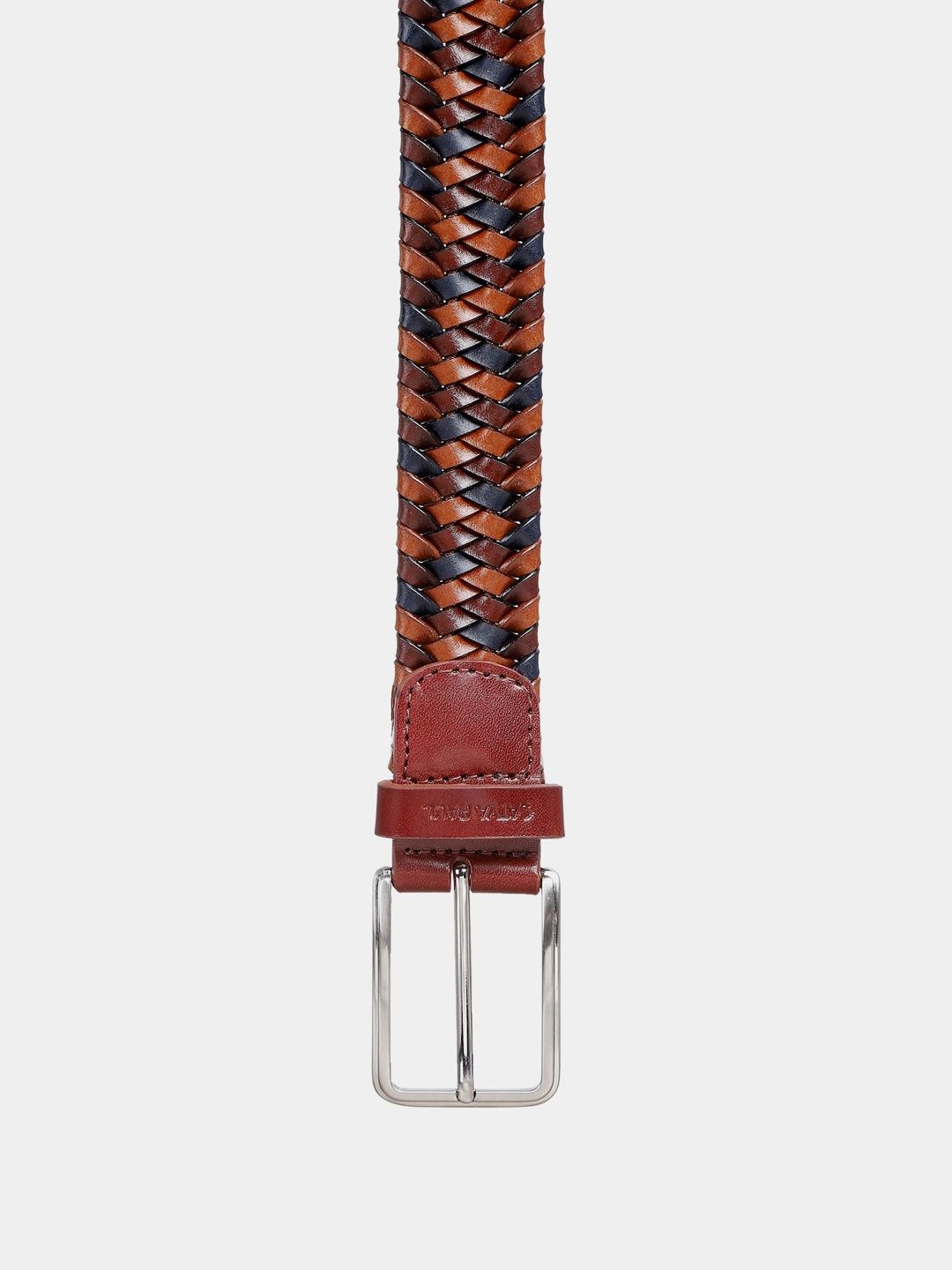 Satya Paul Men Braided Leather Belt-picture-13