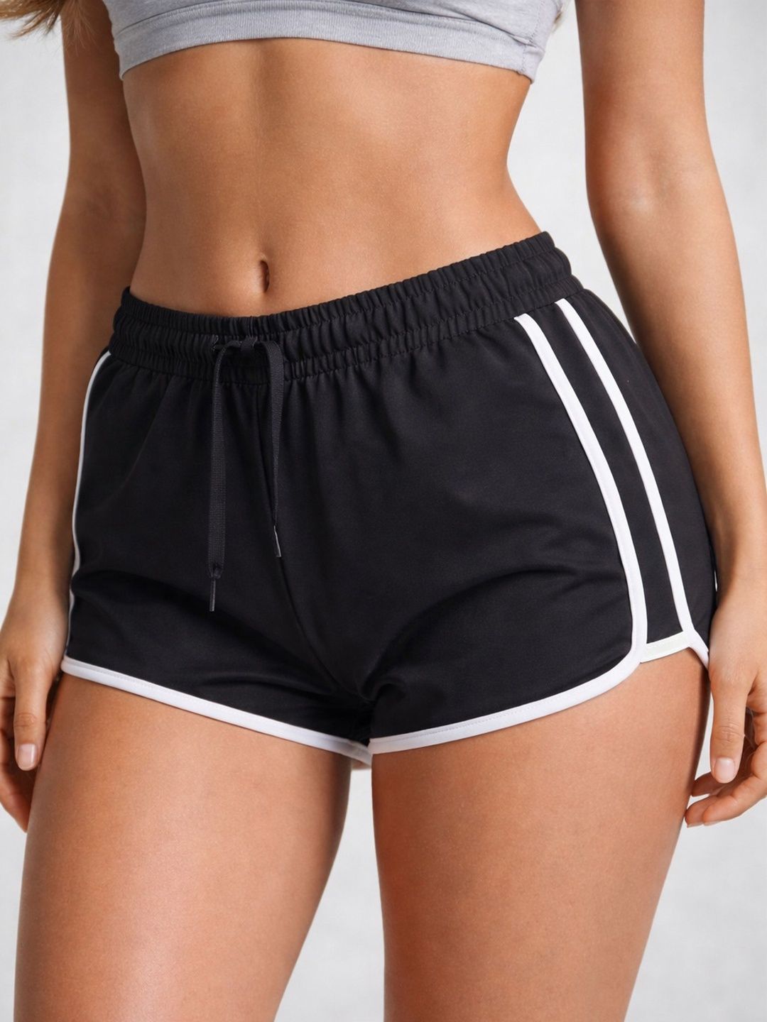 BAESD Women Colourblocked Sports Shorts Technology-picture-16