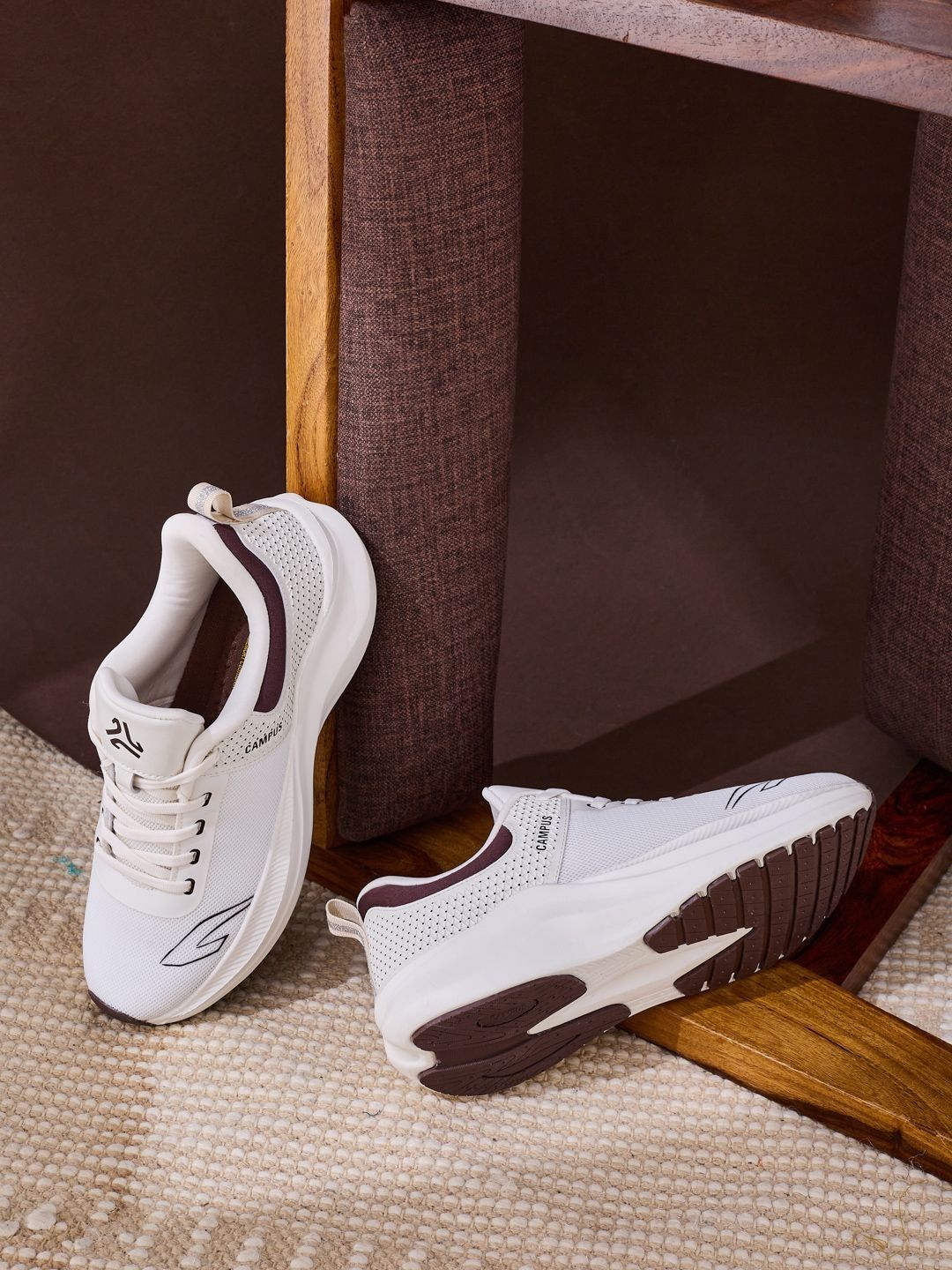 Campus Women Mesh Training or Gym Non-Marking Shoes