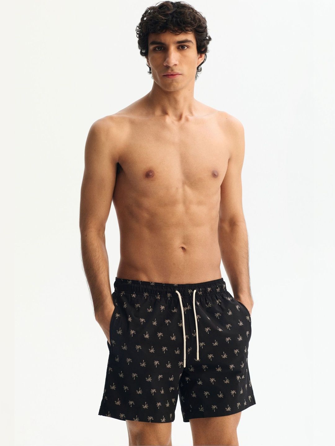 H&M Seersucker Swim Shorts-picture-36