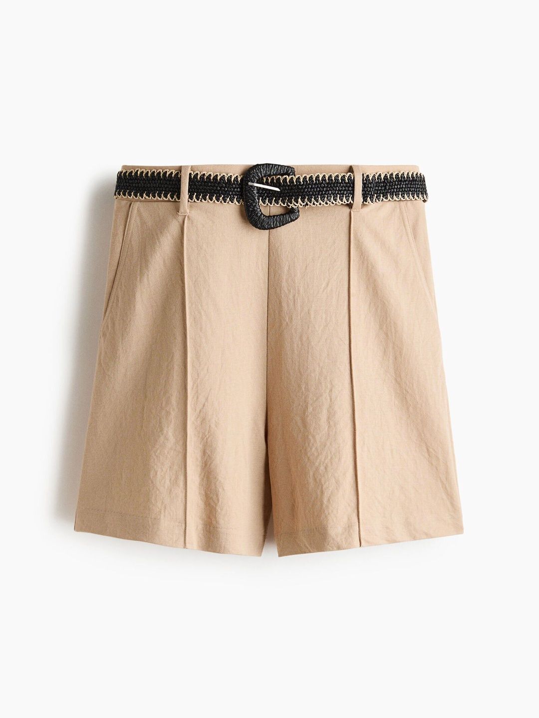 H&M Belted Tailored Shorts-picture-39