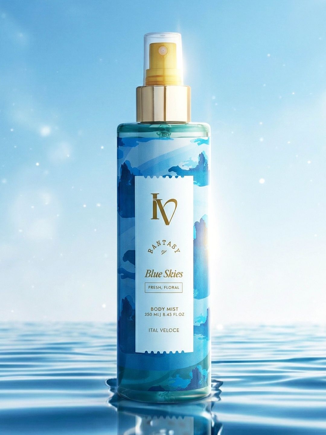 Ital Veloce Women Fantasy Blue Skies Body Mist - 250 Ml-image-33