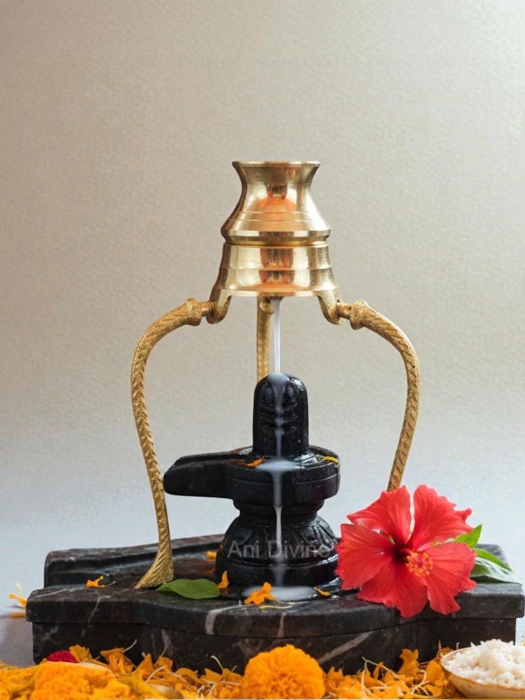 Navyaksh Gunmetal-Toned Religious Idol Showpiece-image-27