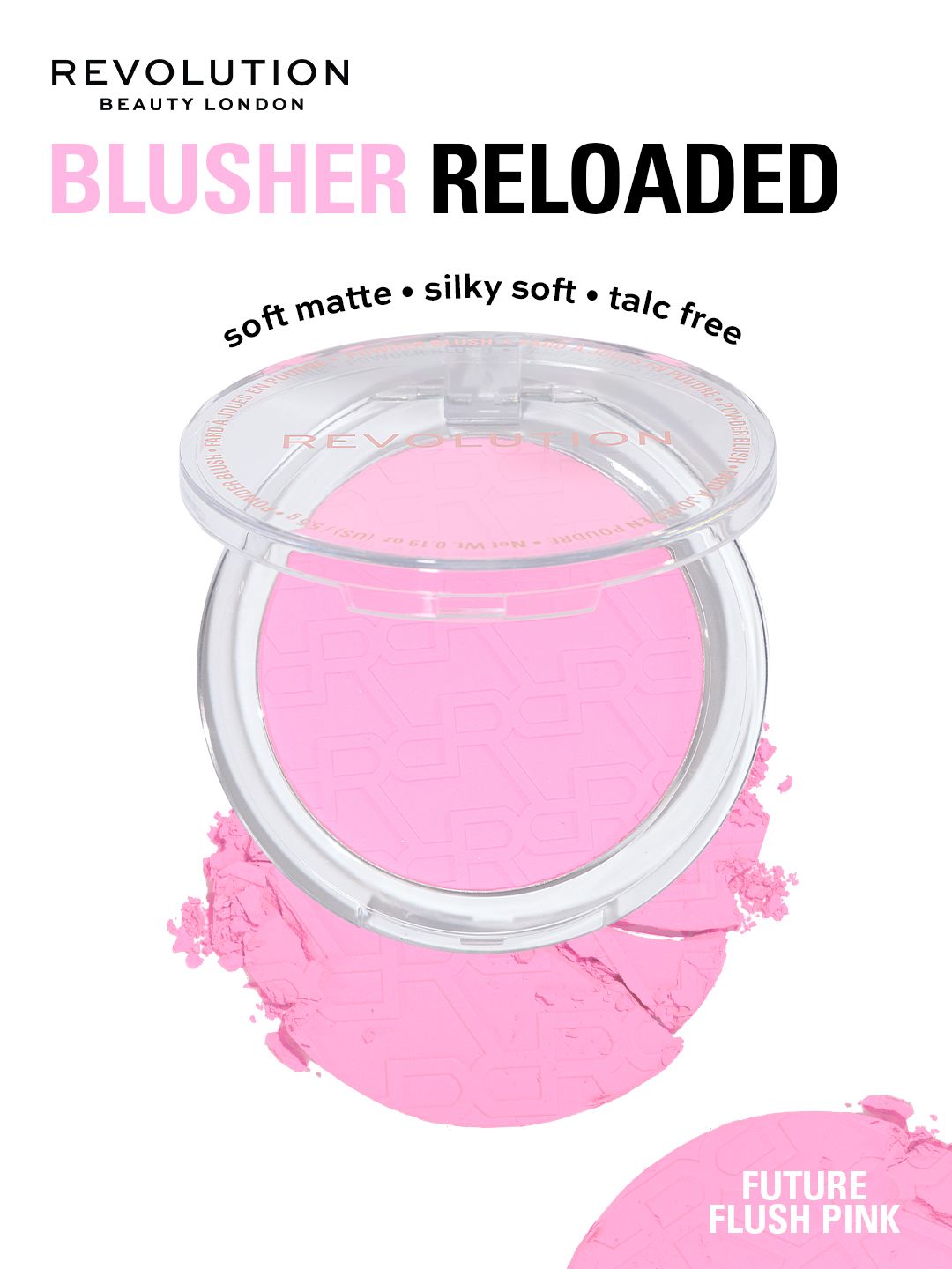 Makeup Revolution London Blusher Reloaded Future - Flush Pink - 5.5 g-image-36