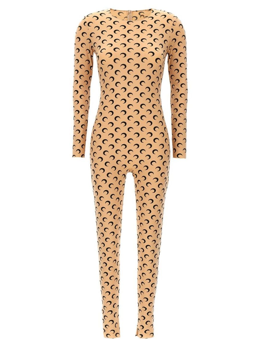 marine serre Beige Moon Printed catsuit-picture-57
